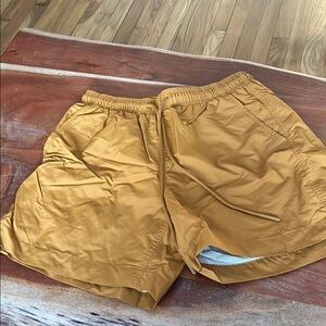 Men's Mustard Shorts Urban Outfitters
